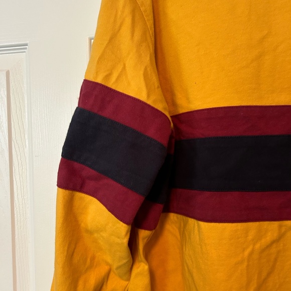 Daniel Cremieux Rugby Long Sleeve Collared Shirt Mens 2XL 100%Cotton Embroidered - Picture 10 of 16